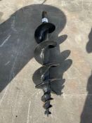 ( 1 ) UNUSED AUGER FOR EXCAVATOR, APPROX 8in DIA