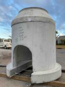 CONCRETE MAN HOLE, APPROX 76in T