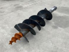 ( 1 ) UNUSED AUGER FOR EXCAVATOR, APPROX 8in DIA
