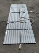 UNUSED METAL ROOF WALL PANELS, APPROX 7.87FT L X 35in W, APPROX 30PCS
