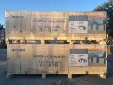 UNUSED 2026 SDLANCH42FT x 30FT TRIPLE GARAGE METAL SHED MODEL SDL4230TGMS, 2 BOXES TOTAL, STEEL