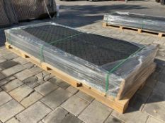 UNUSED PALLET OF IRANCH GROUND PROTECTION MATS MODEL IRGPM, APPROX 4FT W X 8FT L, APPROX 15 MATS,...