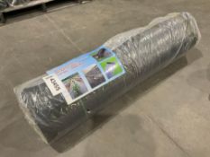 ( 1 ) UNUSED WOVEN LANDSCAPE FABRIC, APPROX 13FT W x 300FT L