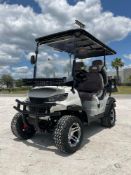 UNUSED 2026 SDLANCH ELECTRIC GOLF CART MODEL SDLGC80, 4 PASSENGER; STORAGE RACK IN FRONT, BACK SEAT