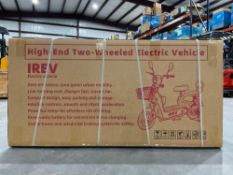 UNUSED HIGH END 2WHEEL RIDE ON ELECTRIC SCOOTER MODEL IREV