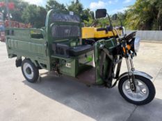 UNUSED 2026 HIGH-END ELECTRIC 3 WHEELED TRICYCLE MODEL IRET13, FOLD DOWN BED WALLS, LED HEADLIGHTS,