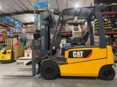 CATERPILLAR FORKLIFT MODEL EP5000, ELECTRIC 80V, APPROX MAX CAPACITY 5000LBS, APPROX MAX HEIGHT 1...