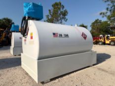 2026 NEW/UNUSED AM-TANK, 500 GALLON CAPACITY, 15 GPM DIESEL TRANSFER PUMP, SKID MOUNTED