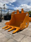 UNUSED 24in EXCAVATOR BUCKET ATTACHMENT