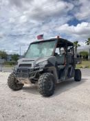 2021 POLARIS PRO XD 4000D UTV, 4X4, DIESEL, MANUAL DUMP BED, BIL OF SALE ONLY,RUNS & DRIVES