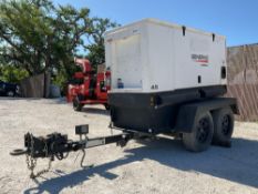 2022 GENERAC MAGNUM 45 GENERATOR MODEL MMG45IF4, DIESEL, TRAILER MOUNTED, PHASE 1/3, APPROX KW 33...