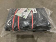 UNUSED OUTDOOR PATIO FABRIC SCREEN COVER SUNSCREEN NET; APPROX 19.68FT X 39.37FT, APPROX UPF50 + ...