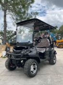UNUSED 2026 SDLANCH ELECTRIC GOLF CART MODEL SDLGC80, 4 PASSENGER; STORAGE RACK IN FRONT, BACK SEAT