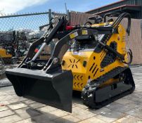 UNUSED 2025 SDLANCHSTAND ON SKID STEER LOADER MODEL SDLL60;GAS POWERED, ELECTRIC START, RUBBER