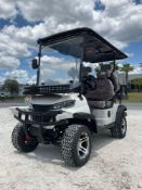 UNUSED 2026 SDLANCH ELECTRIC GOLF CART MODEL SDLGC80, 4 PASSENGER; STORAGE RACK IN FRONT, BACK SEAT