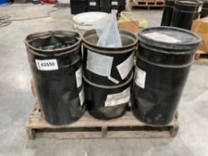 ( 1 ) PALLET OF ASSORTED FASTENERS, HARDWARE, AND DRUM CONTAINERS; NUTS, BOLTS, SCREWS. AND WASHE...