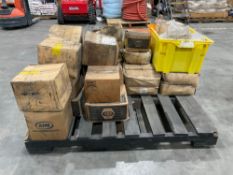 ( 1 ) PALLET OF ASSORTED FASTENERS AND HARDWARE; NUTS, BOLTS, SCREWS. AND WASHERS;MULTIPLE BRANDS,