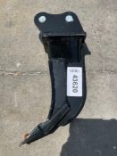 ( 1 ) UNUSED RIPPER ATTACHMENT FOR EXCAVATOR, FITS 1-2TON EXCAVATOR