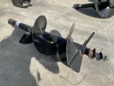 ( 1 ) UNUSED AUGER FOR EXCAVATOR, APPROX 12in DIA