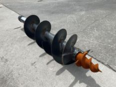 ( 1 ) UNUSED AUGER FOR EXCAVATOR, APPROX 8in DIA