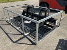 UNUSED 2025 WOLVERINE LAND LEVELER ATTACHMENT MODEL LL-12-78W FOR UNIVERSAL SKID STEER