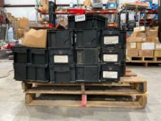 ( 1 ) PALLET OF ASSORTED FASTENERS AND HARDWARE; NUTS, BOLTS, SCREWS. AND WASHERS;MULTIPLE BRANDS,