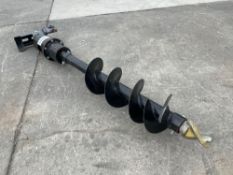 ( 1 ) UNUSED AUGER FOR EXCAVATOR, APPROX 8in DIA