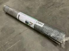 ( 1 ) UNUSED RUST RESISTANT GALVANIZED STEEL WIRE MESH, APPROX 3FT X 82FT