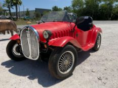 2024 YLI & TRADE CO VINTAGE-STYLE ROADSTER MODEL LQ-VC; ELECTRIC POWERED; 2 BUCKET SEATS WITH