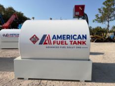 2026 NEW/UNUSED AM-TANK, 1000 GALLON CAPACITY, 15 GPM DIESEL TRANSFER PUMP, SKID MOUNTED
