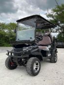 UNUSED 2026 SDLANCH ELECTRIC GOLF CART MODEL SDLGC80, 4 PASSENGER; STORAGE RACK IN FRONT, BACK SEAT