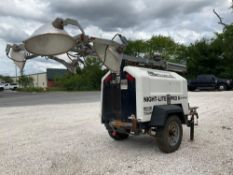 2023 ALLMANDNIGHT-LITE PRO II LD- SERIES; DIESEL POWERED; TRAILER MOUNTED; APPROX 1250 W; APPROX