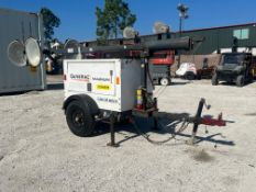 2018 GENERAC MAGNUM MOBILE GENERATOR WITH LIGHT TOWER MODEL MLT3060M, DIESEL, MITSUBISHI ENGINE,