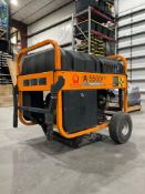 2010 PRAMAC GENERATOR MODEL A5500, YANMAR DIESEL, SINGLE PHASE, 120/240V, APPROX MAX POWER 5500W,