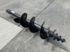 ( 1 ) UNUSED AUGER FOR EXCAVATOR, APPROX 8in DIA