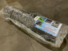 ( 1 ) UNUSED WOVEN LANDSCAPE FABRIC, APPROX 13FT W x 300FT L