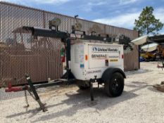 2018GENERAC MAGNUM MOBILE GENERATOR WITH LIGHT TOWER MODEL MLT3060M, DIESEL, MITSUBISHI ENGINE,