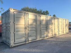 2026 40HQ STORAGE CONTAINER, 4SIDE DOORS