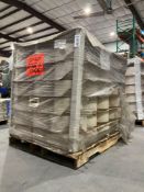 ( 1 ) PALLET OF PAC20704GE LABELS, APPROX 3850LABELS PER ROLL, APPROX 72 ROLLS ON PALLET, APPROX ...