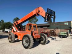 2014 JLG SKYTRAK TELEHANDLER MODEL 8042, CUMMINS DIESEL, APPROX MAX CAPACITY 8000LBS, APPROX MAX