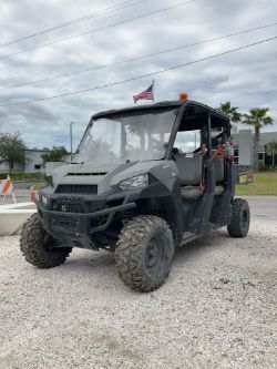 2021 POLARIS PRO XD 4000D UTV, 4X4, DIESEL, MANUAL DUMP BED, BIL OF SALE ONLY, RUNS & DRIVES