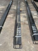 ( 1 ) SET OF UNUSED 2026 SKLP FORK EXTENSIONS, APPROX 10FT
