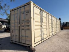 202640FT STORAGE CONTAINER, 4 SIDE DOORS