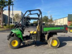 2020 JOHN DEERE GATOR UTV MODEL HPX615E, GAS POWERED, KAWASAKI MOTOR, 4X4, MANUAL DUMP BED, BILL OF
