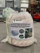 UNUSED HIGH STRENGTH POLYESTER ARBORIST OUTDOOR ROPE RIGGING HOISTING LINE, APPROX 3/4in DIA x 32...
