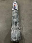 UNUSED HOT DIP GALVANIZED FIELD FENCE, APPROX SIZE 4.9FT H x 164FT L