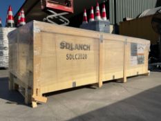 UNUSED 2026 SDLANCH HIGH-END 20FT X 20FT CARPORT MODEL SDLC2020, GALVANIZED STEEL ROOF RESISTS RU...