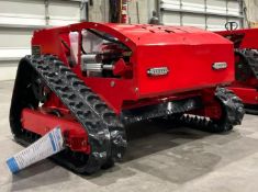 UNUSED 2026 SDLOOL REMOTE CONTROL CRAWLER LAWN MOWER MODEL 800, GAS POWERED, APPROX CUTTING WIDTH...
