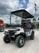 UNUSED 2026 SDLANCH ELECTRIC GOLF CART MODEL SDLGC80, 4 PASSENGER; STORAGE RACK IN FRONT, BACK SEAT