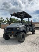 2020 CLUB CAR CARRYALL 1700 4x4 INTELLITRAK, DIESEL , CREW CAB; MANUAL DUMP BED; HITCH, BILL OF S...